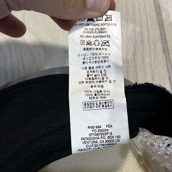 Patagonia Hat Cap Strap Back Gray Mesh Foam Aerobill Running Trucker Hike Mens - Picture 8 of 8